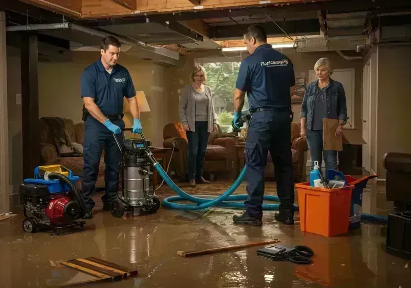 Basement Water Extraction and Removal Techniques process in Sunflower County, MS